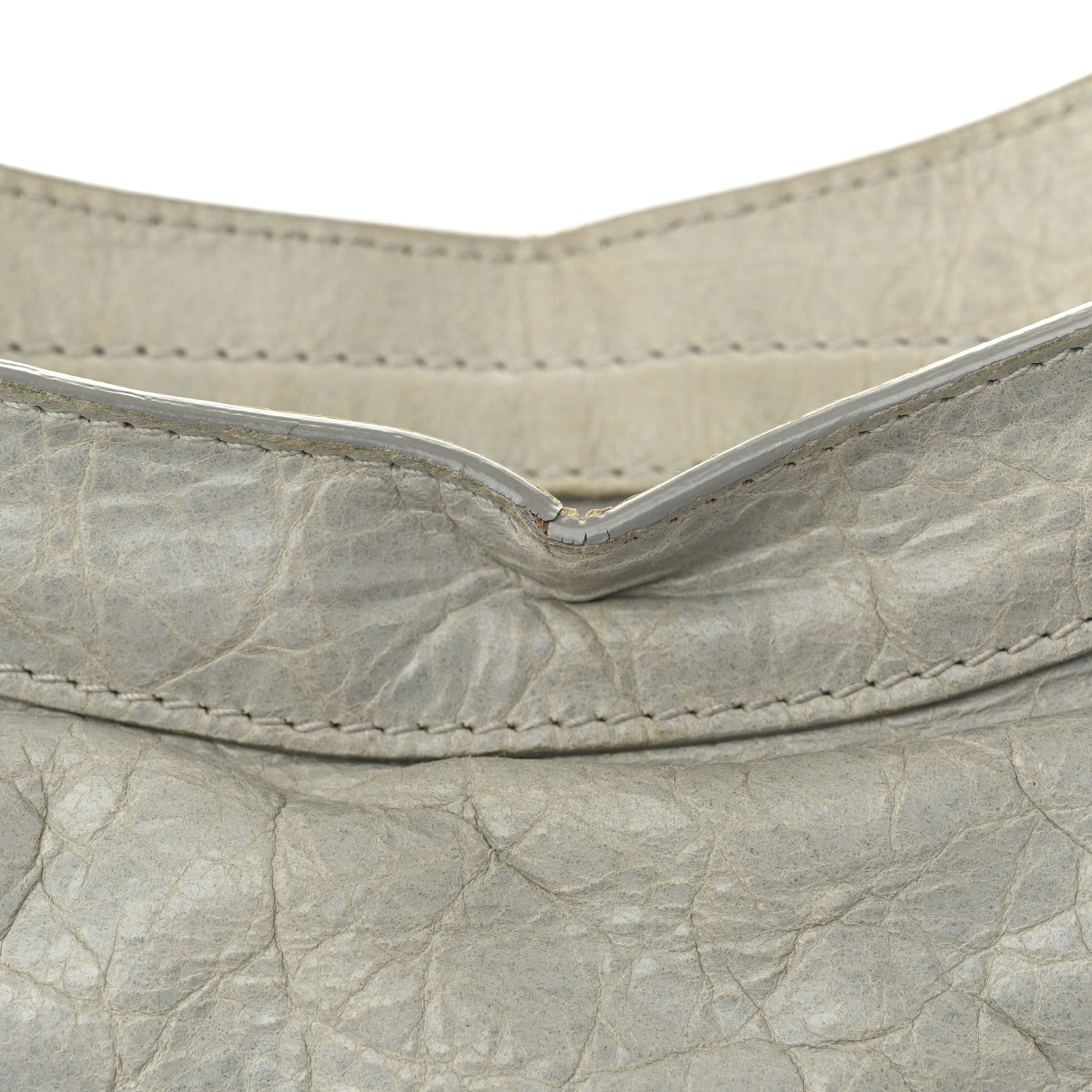 Balenciaga Agneau Classic Hardware City Gris Ciment