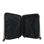 Gucci GG Supreme Monogram Four Wheel Suitcase Black
