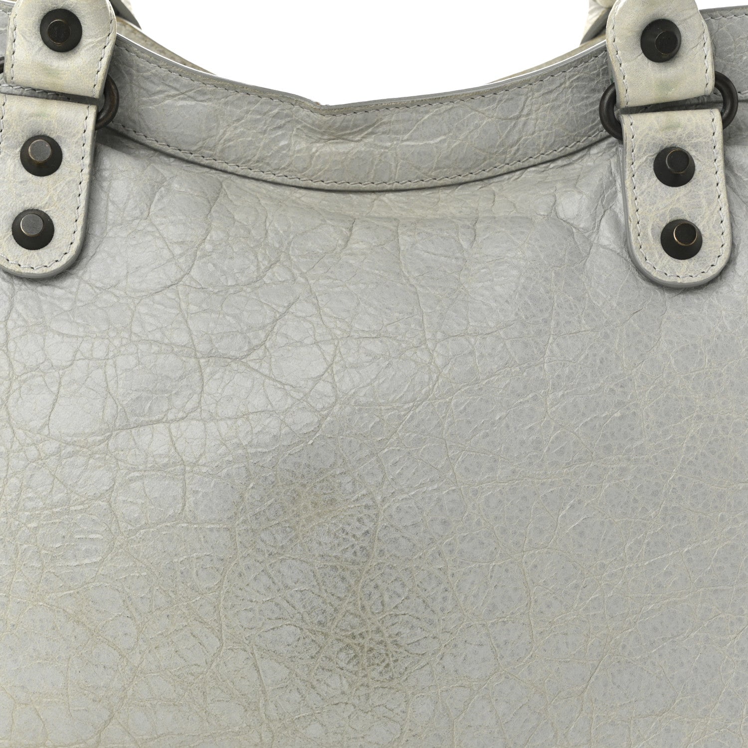 Balenciaga Agneau Classic Hardware City Gris Ciment