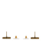 Chanel Crystal City Of Lights CC Earrings Gold