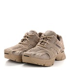 Balenciaga Fabric Mesh Womens Phantom Sneakers 37 Dark Beige