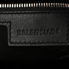 Balenciaga Agneau Classic Silver Hardware City Black