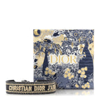 Christian Dior Woven Cotton J'Adior Friendship Bracelet Navy