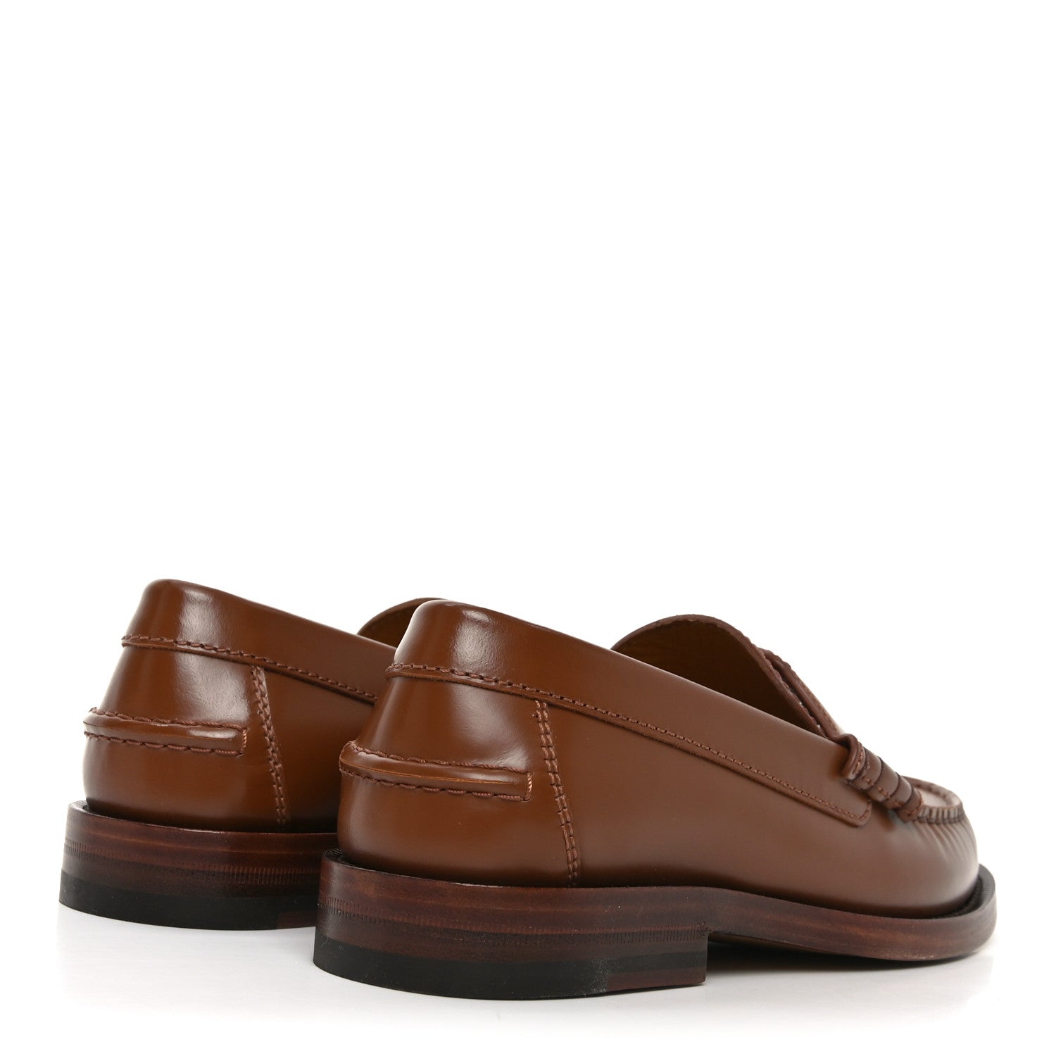 Gucci Millennial Ribot Cut Out Interlocking G Loafers 35 Cuir