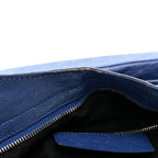 Balenciaga Agneau Giant 12 Silver Hardware Velo Bleu Glacier