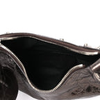 Balenciaga Metallic Agneau Arena Le Cagole Shoulder Bag XS Dark Bronze