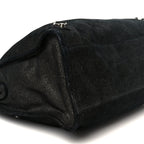 Balenciaga Metallic Craquele Calfskin Classic Hardware City Black