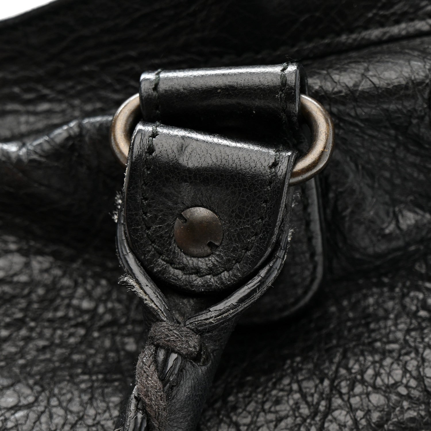 Balenciaga Agneau Classic Hardware City Black