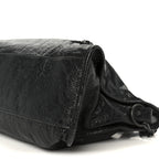 Balenciaga Agneau Arena Storico Classic Hardware Medium Le City Black