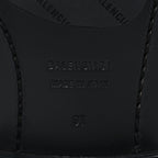 Balenciaga Calfskin Soft Rim Ankle Booties 37 Black