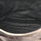 Balenciaga Metallic Agneau Arena Le Cagole Shoulder Bag XS Dark Bronze