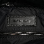 Balenciaga Calfskin Medium Cargo Tote  Black