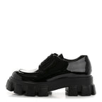 Prada Monolith 55mm Derby Loafers 8 Black
