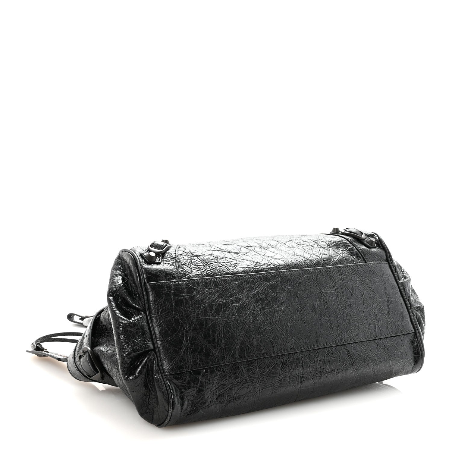 Balenciaga Agneau Arena Classic Hardware East West Le City Black