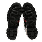 Gucci Calfskin Rainbow Trip Lace Up Combat Boots 36 Black