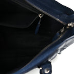 Balenciaga Agneau Giant 12 Silver Hardware S City Bleu Roi