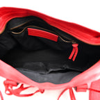 Balenciaga Agneau Classic Hardware S City Rouge Cardinal