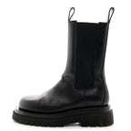 Bottega Veneta Calfskin The Lug Chelsea 55mm Boots 38 Black