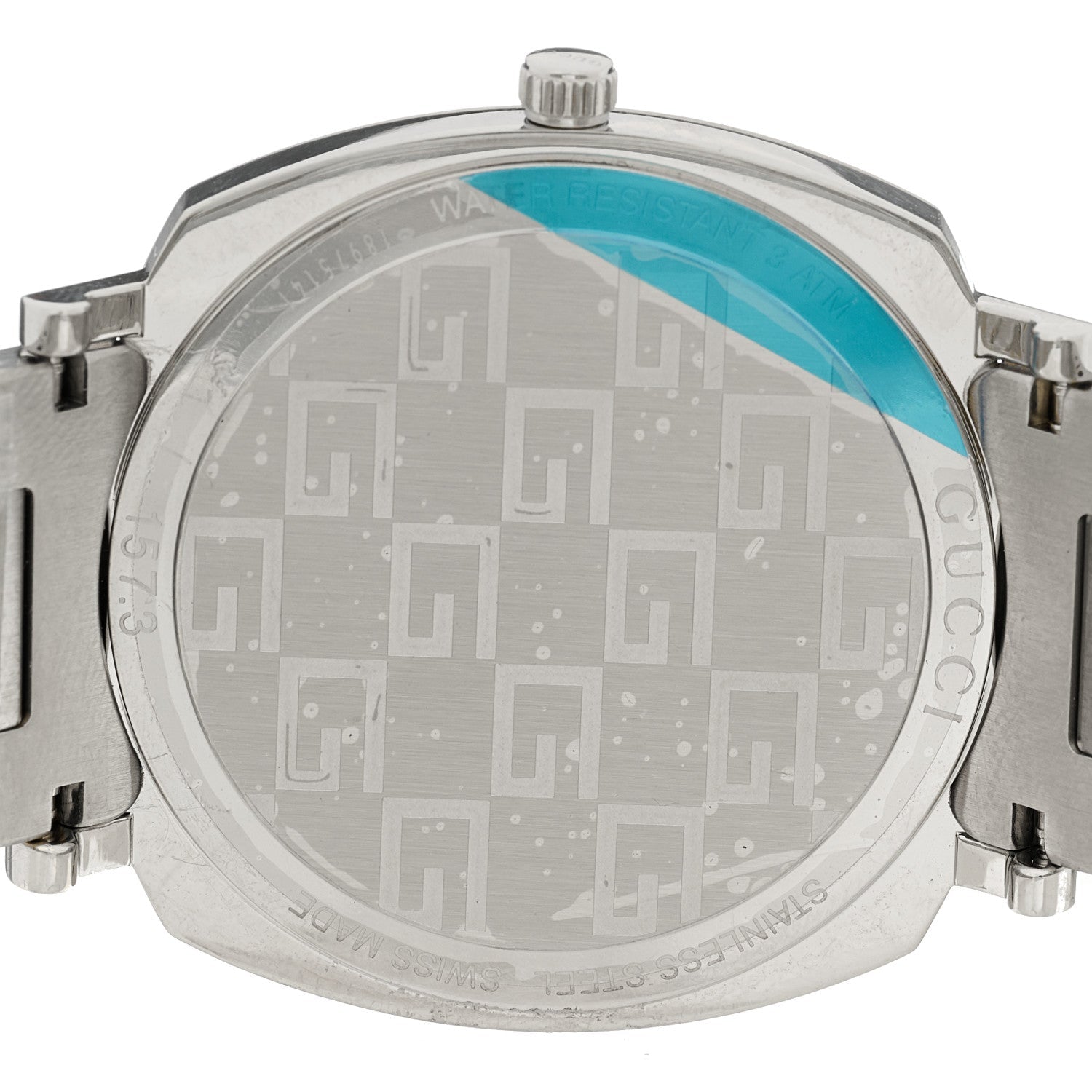 Gucci Stainless Steel 38mm Grip Quartz Watch