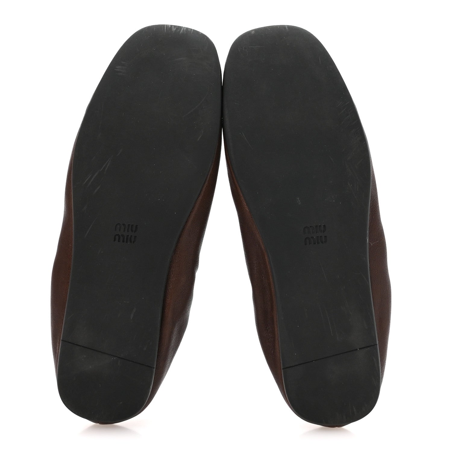 Miu Miu Ruches Nappa Loafer 35.5 Radica