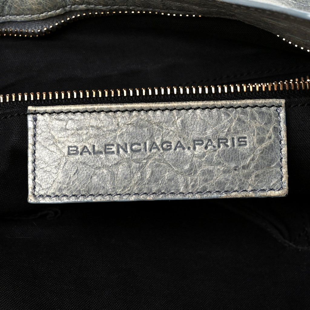 Balenciaga Agneau Giant 12 Rose Gold Hardware Town Ardoise