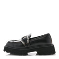 Gucci Cordovan Lux Dionysus Hunder Loafers 39.5 Black