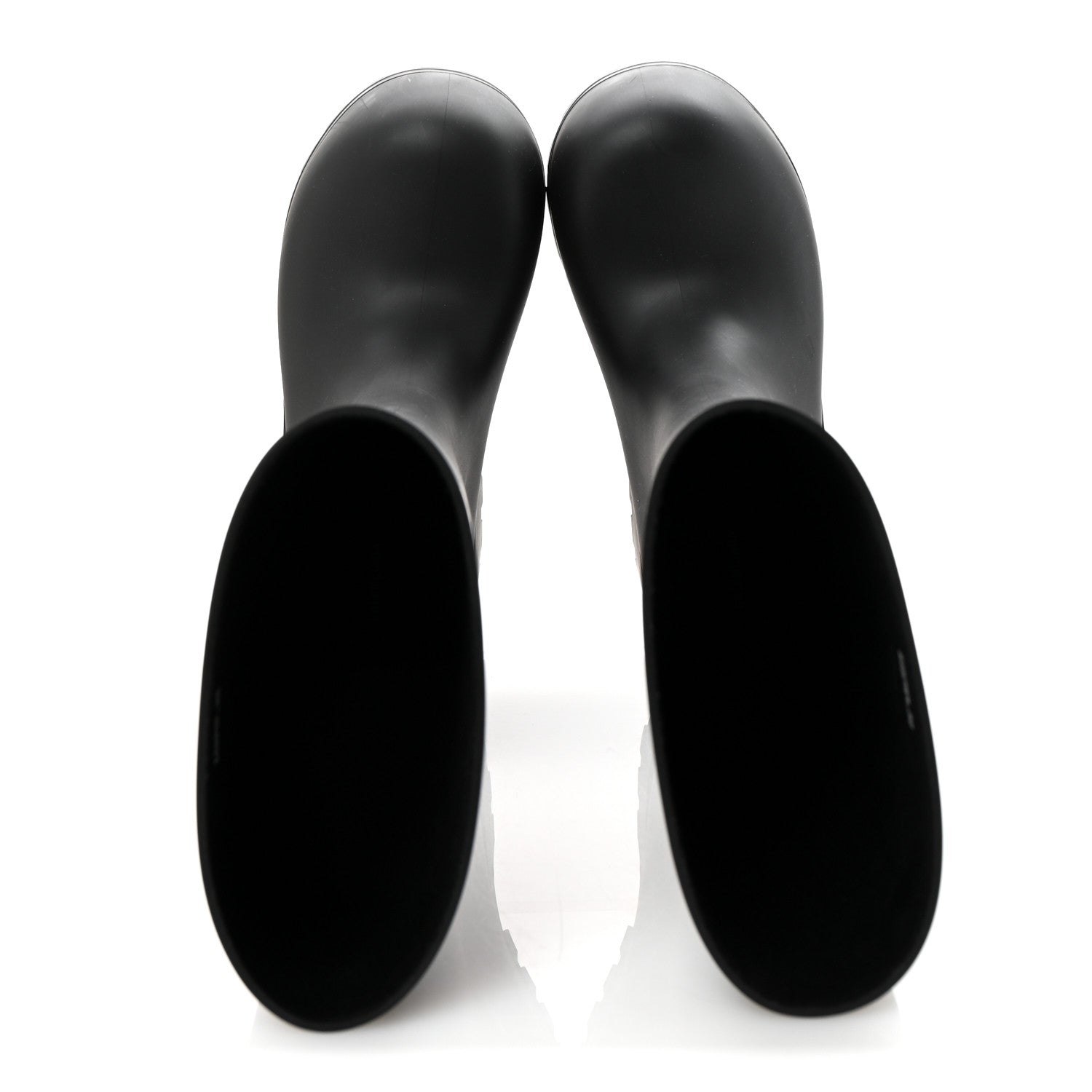 Balenciaga Rubber Bulldozer Rain Boots 39 Black