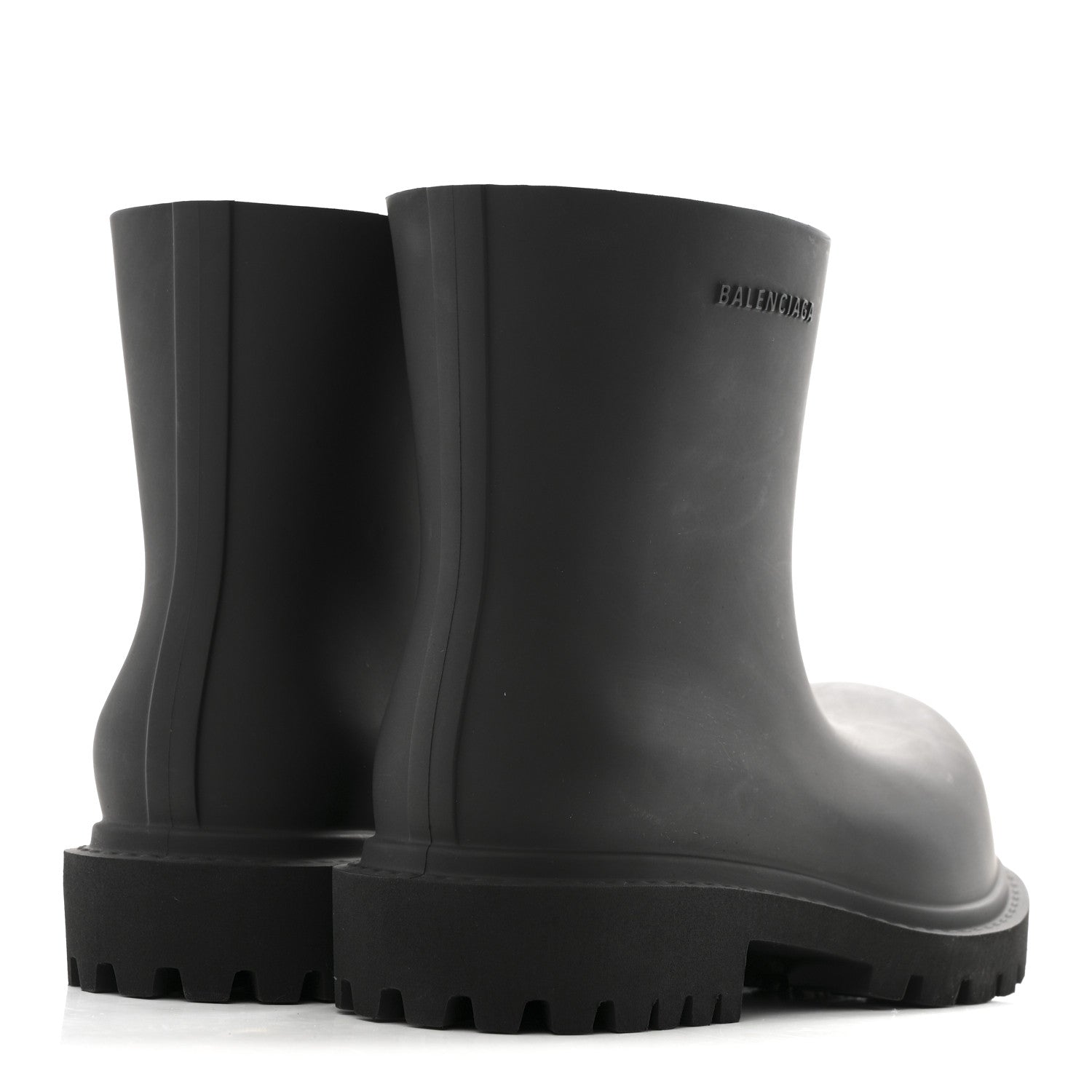 Balenciaga Rubber Steroid Bootie 38 Black