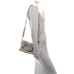 Balenciaga Agneau Marble Hardware Mini City Grey