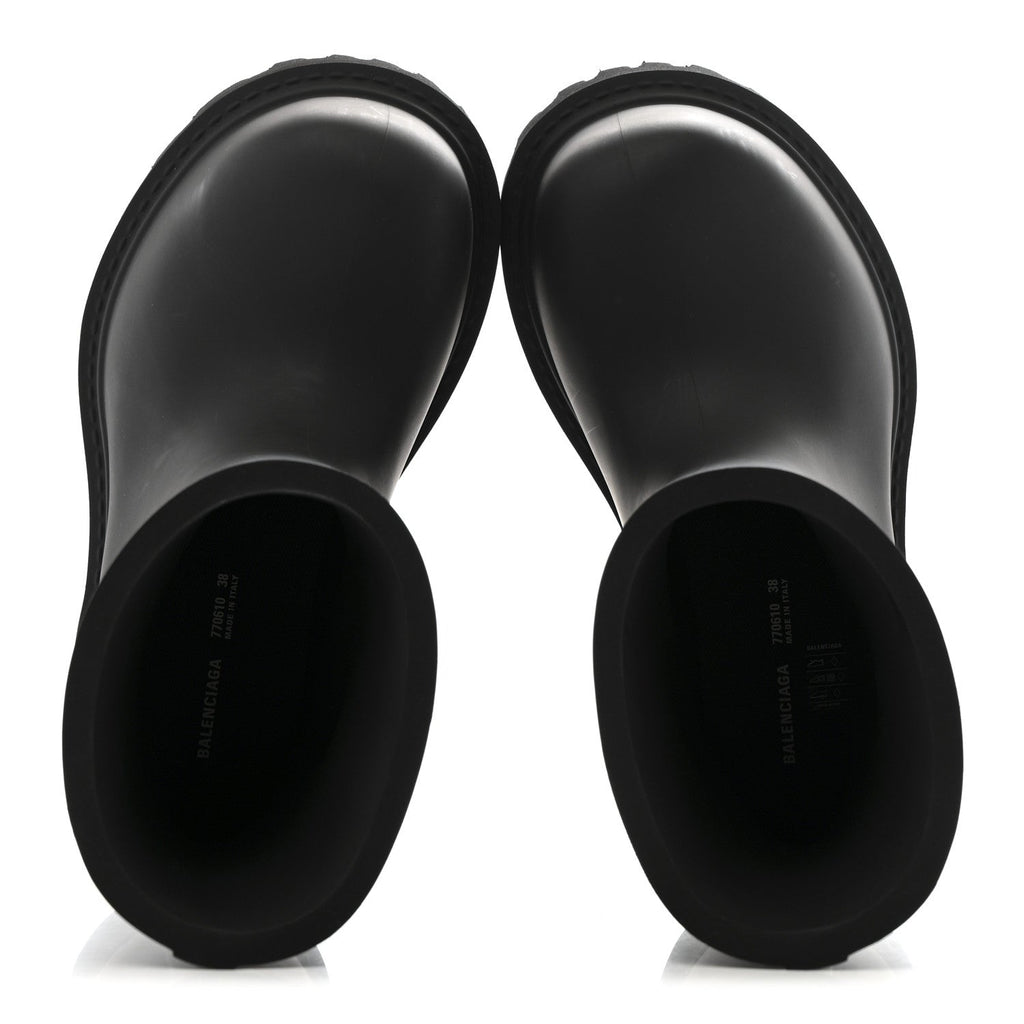 Balenciaga Rubber Steroid Bootie 38 Black