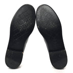 Chanel Lambskin Quilted CC Turnlock Loafers 38.5 Navy
