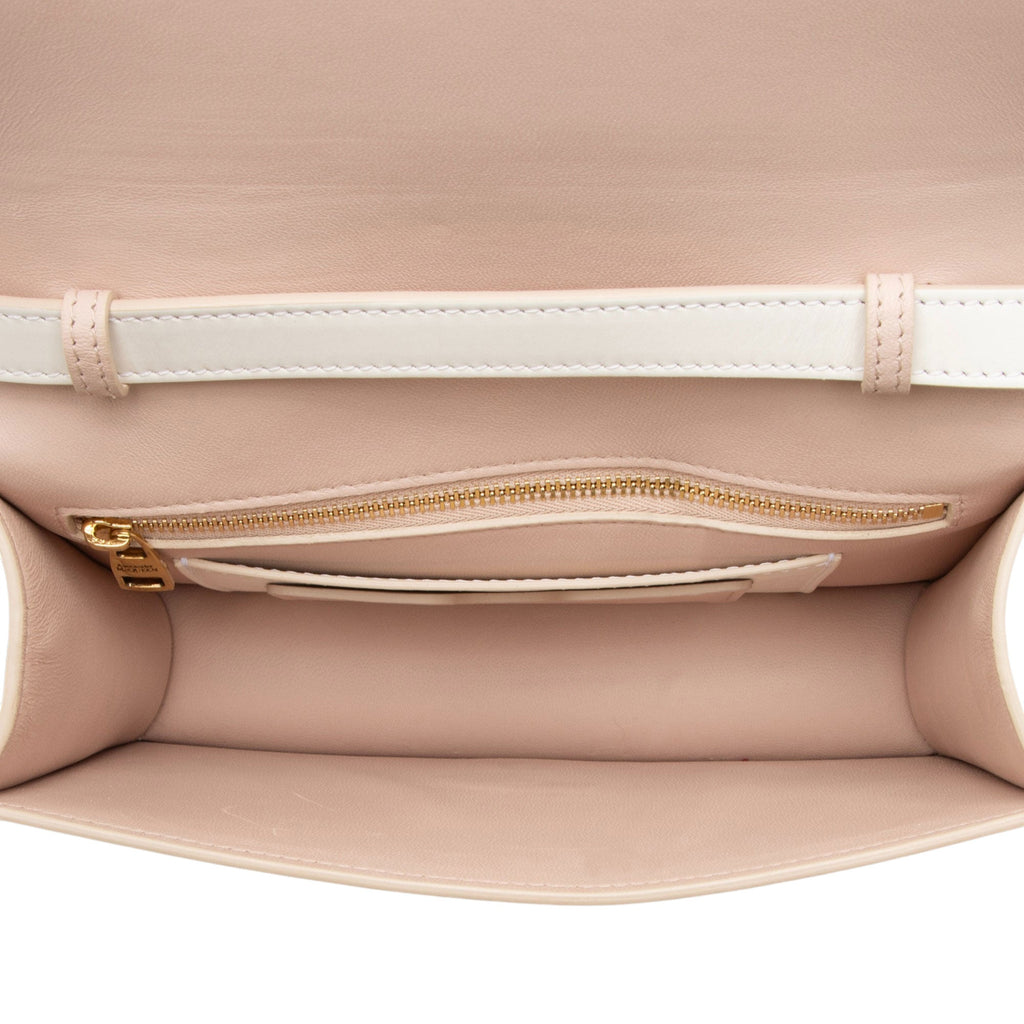 Alexander McQueen Calfskin Four-Ring Shoulder Bag