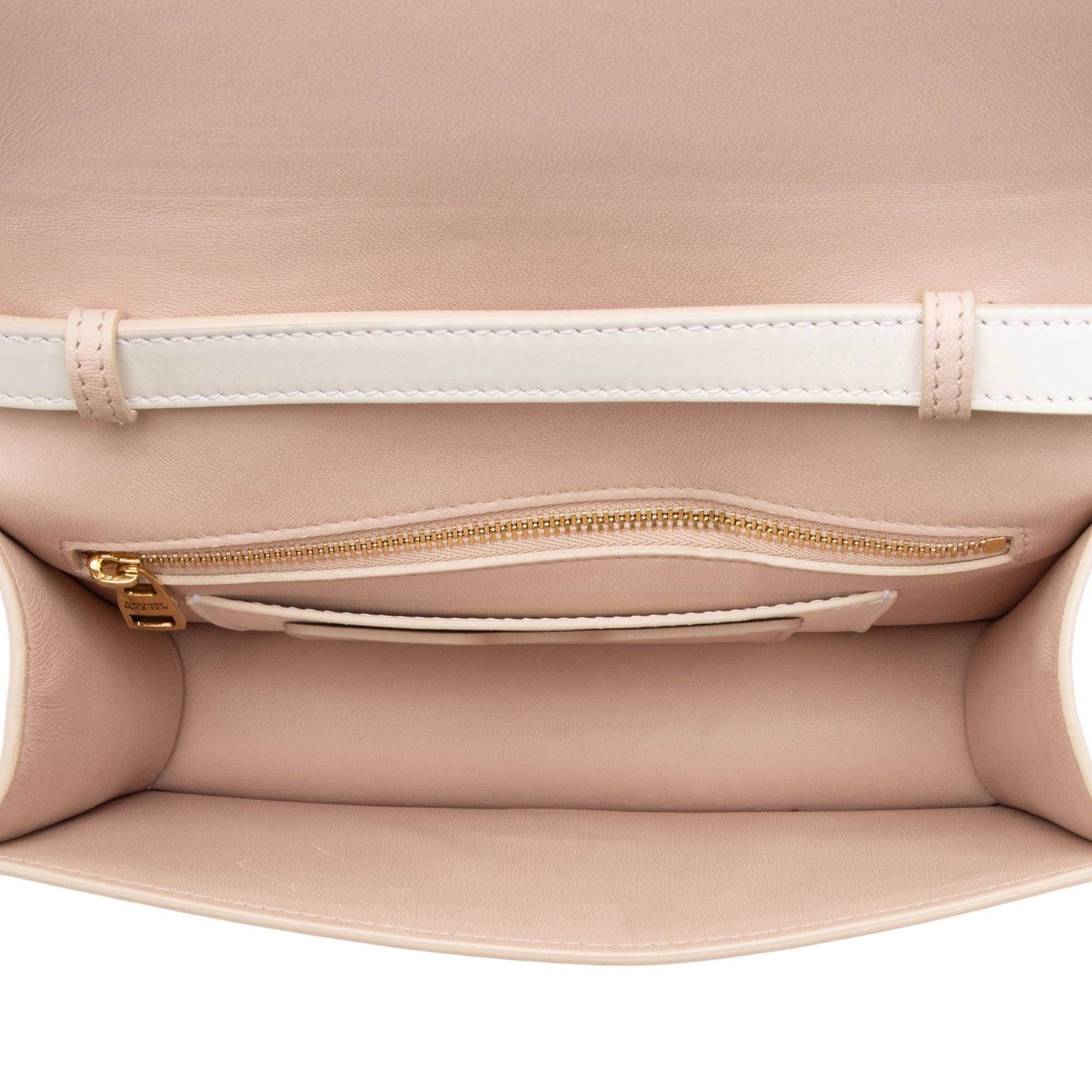 Alexander McQueen Calfskin Four-Ring Shoulder Bag