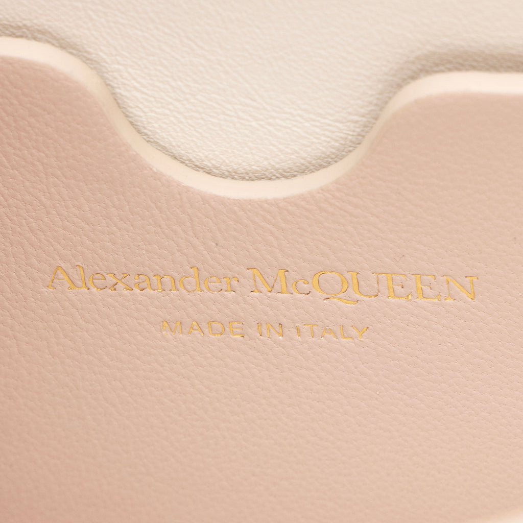 Alexander McQueen Calfskin Four-Ring Shoulder Bag