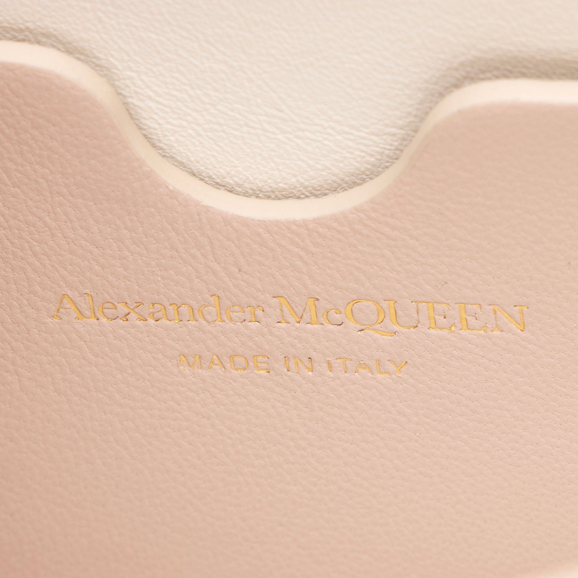 Alexander McQueen Calfskin Four-Ring Shoulder Bag