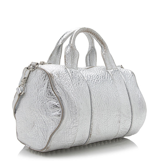 Alexander Wang Pebbled Lambskin Rocco Satchel (SHF-23102)