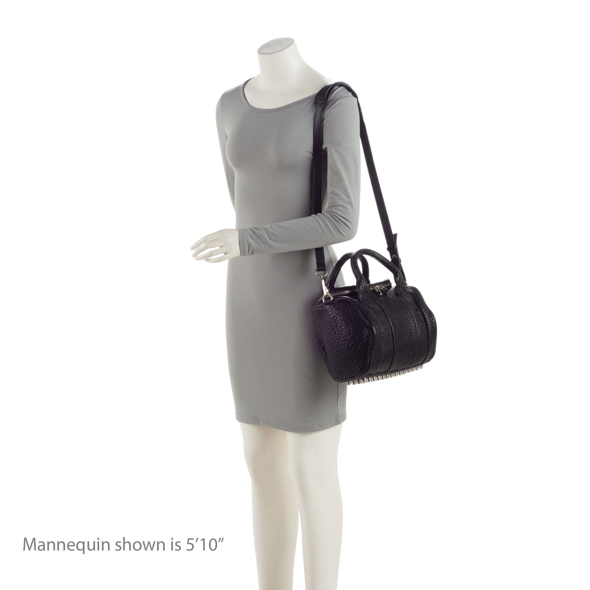 Alexander Wang Pebbled Lambskin Rockie Small Satchel (SHF-lV7hgi)