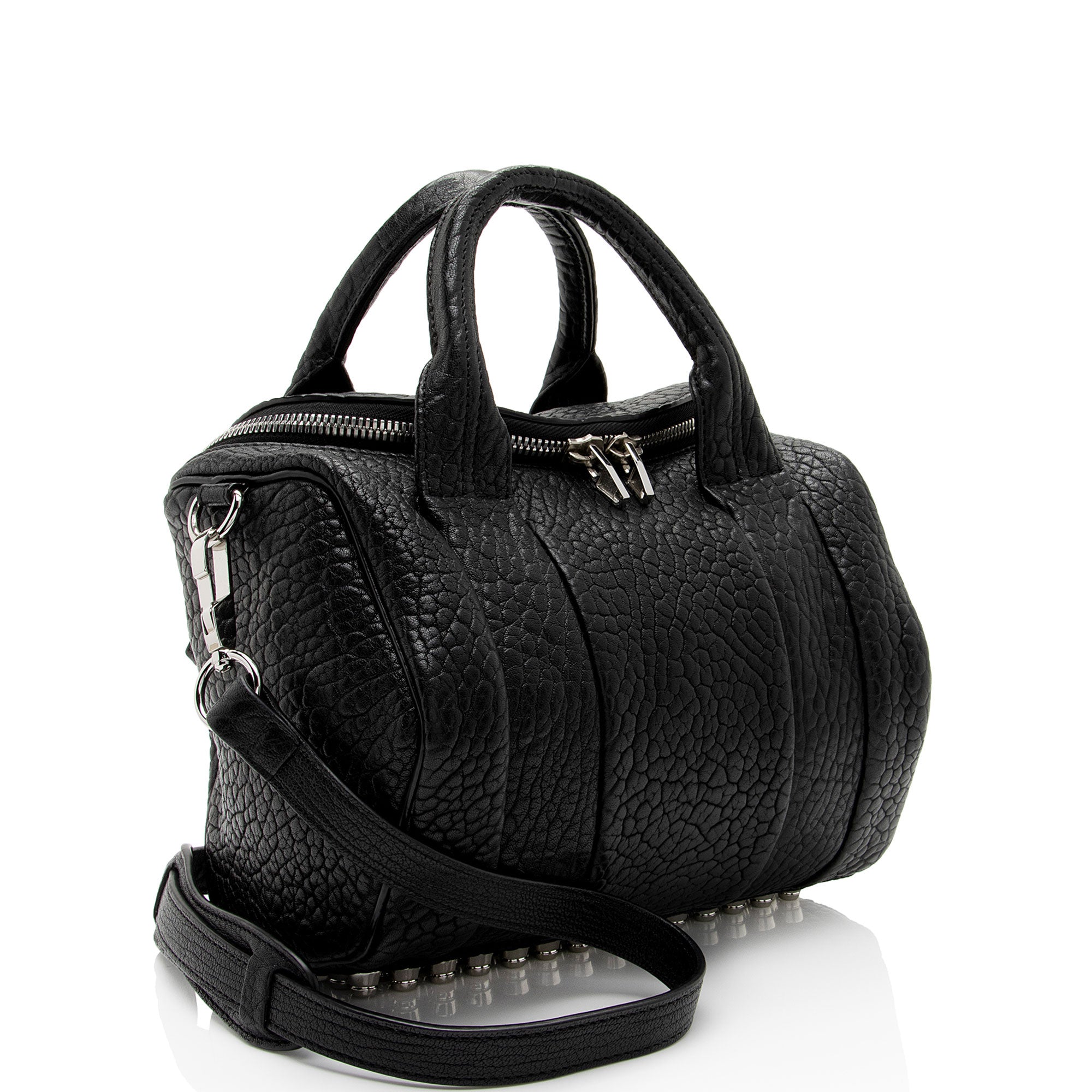 Alexander Wang Pebbled Lambskin Rockie Small Satchel (SHF-lV7hgi)