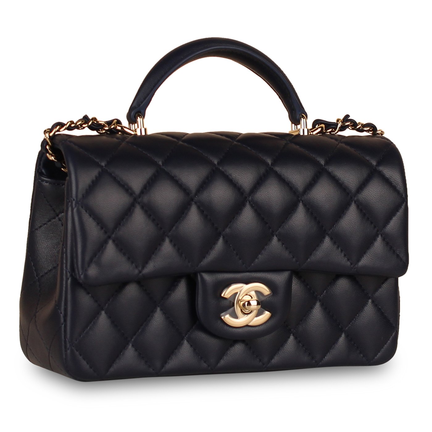 Chanel Classic Flap Bag Mini Rectangular Top Handle