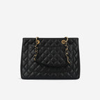 Chanel GST - Black Caviar | Gold Hardware