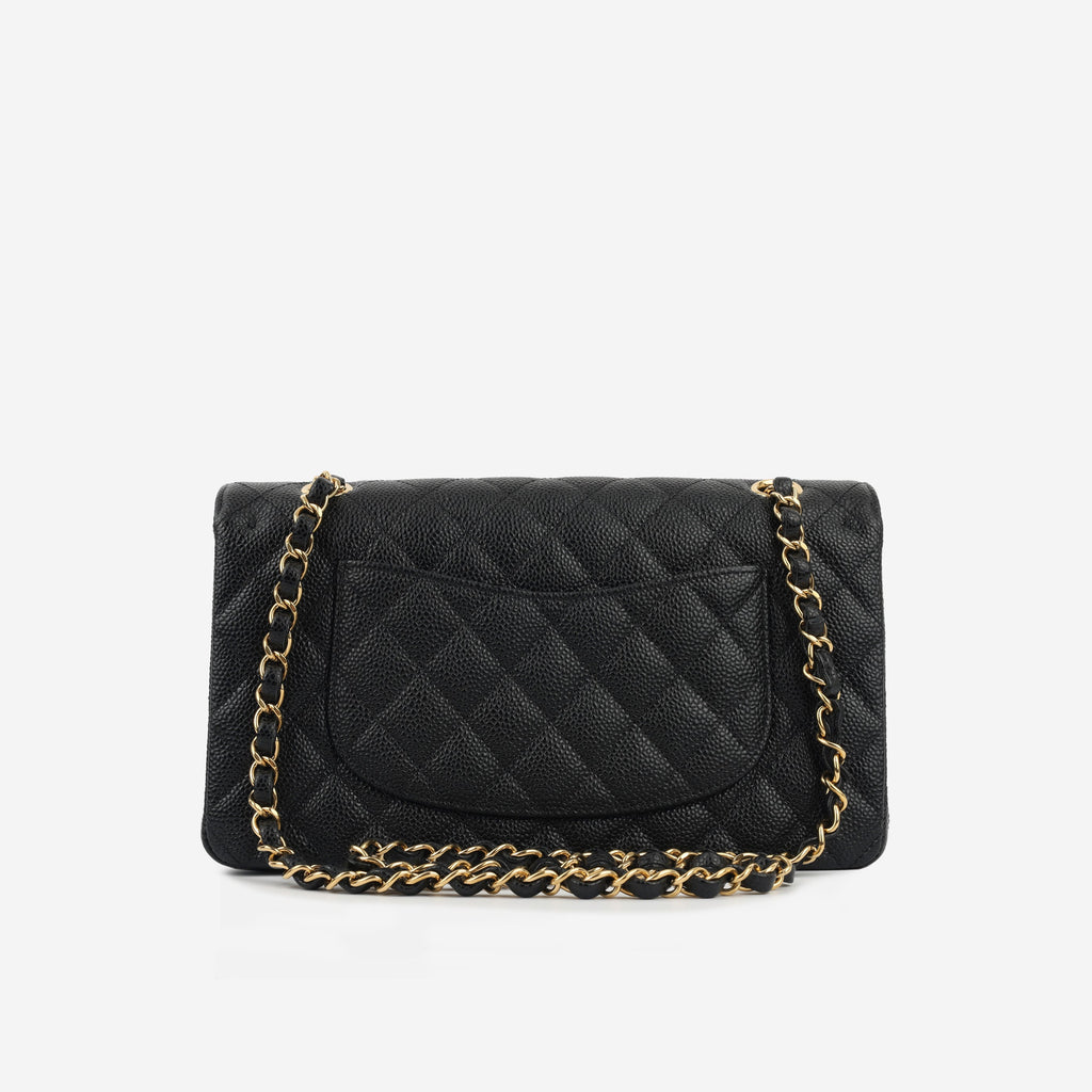 Chanel Medium Classic Flap - Black Caviar | Gold Hardware
