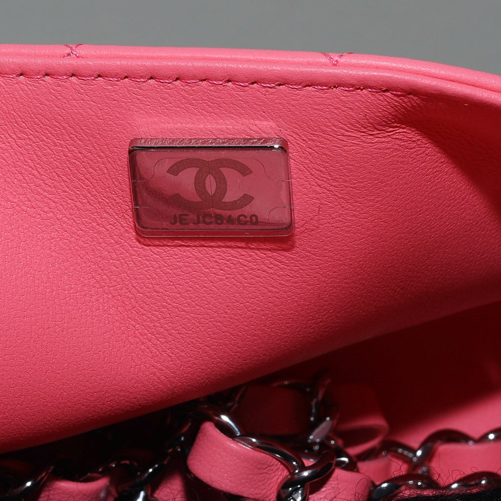 Chanel Mini Rectangular - Neon Pink
