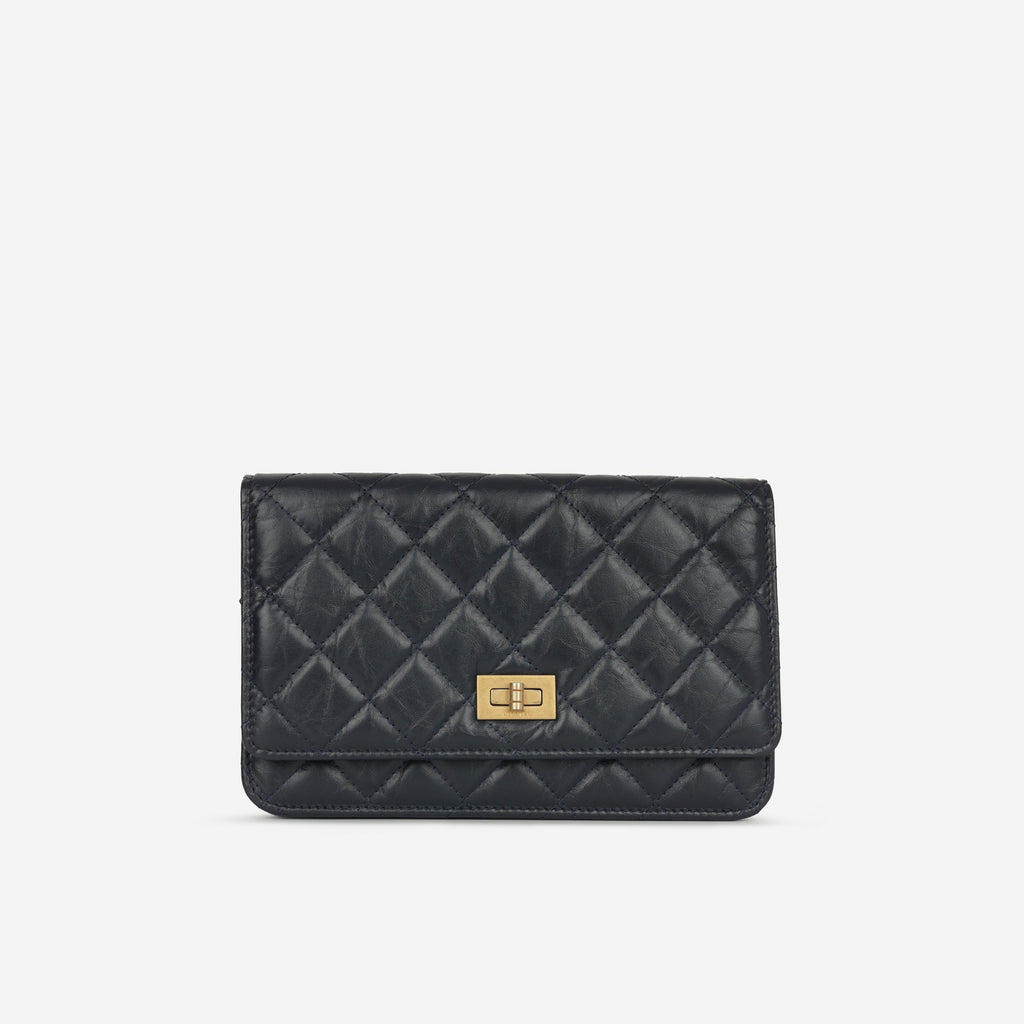 Chanel 2.55 Re-issue Wallet on Chain