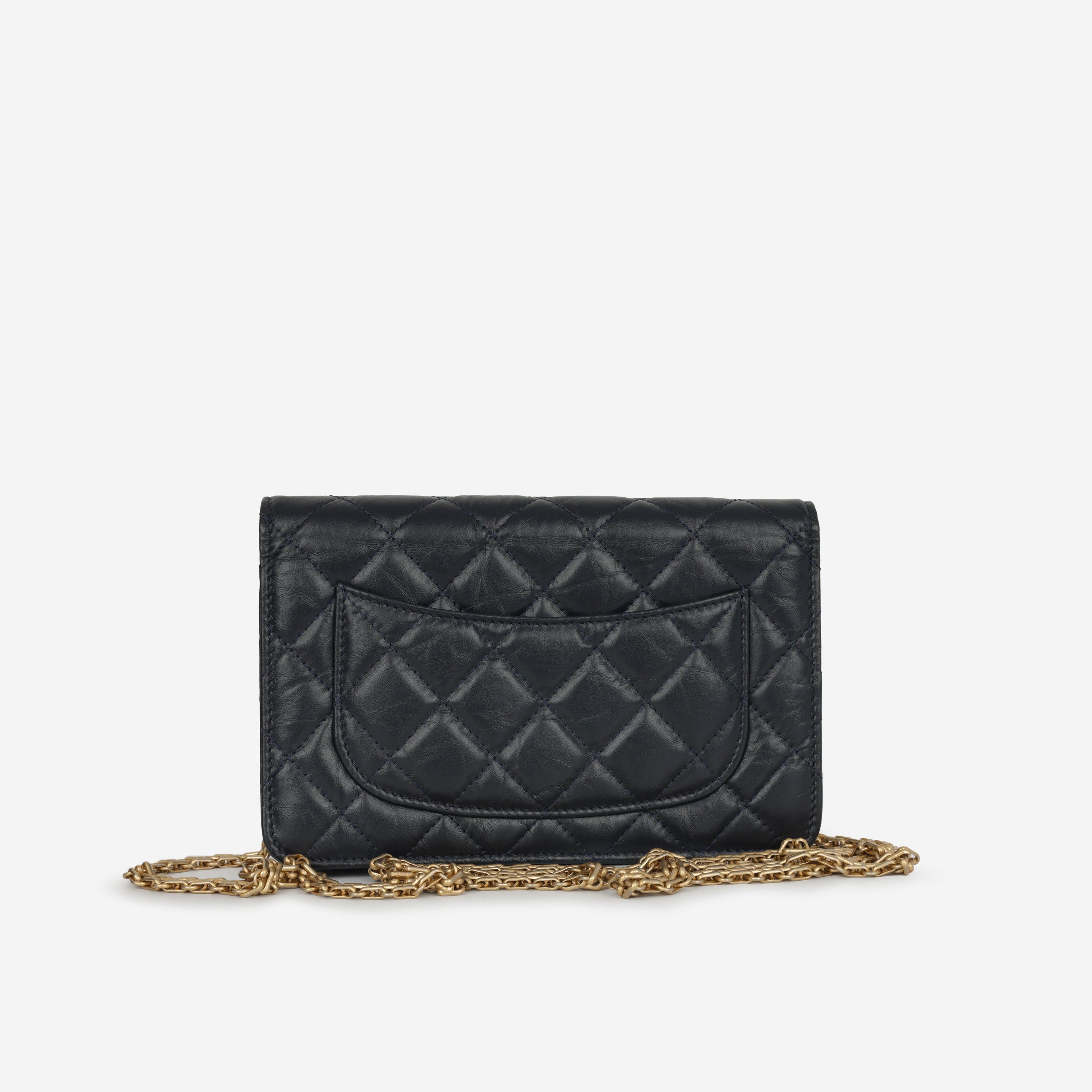Chanel 2.55 Re-issue Wallet on Chain