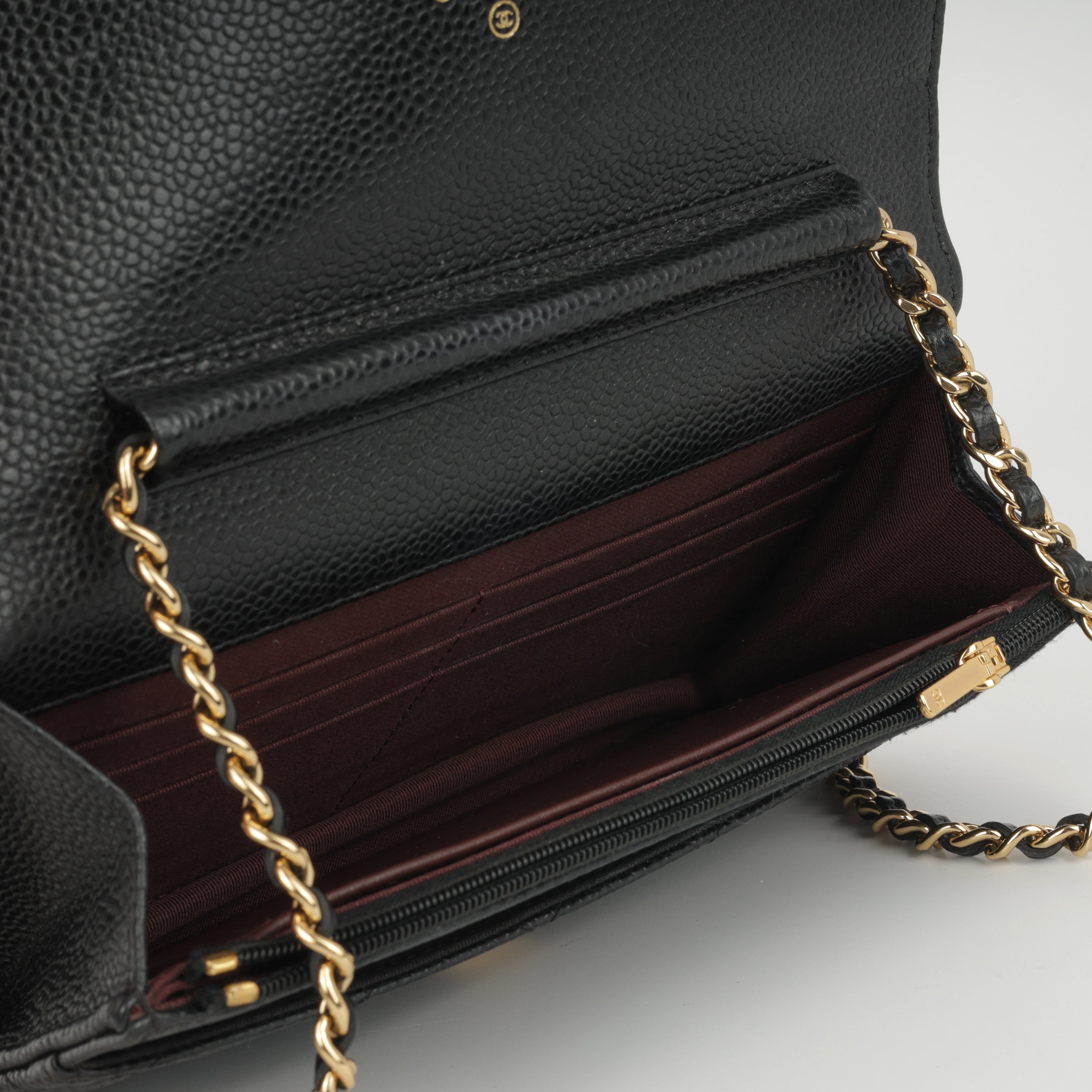 Chanel Classic Wallet on Chain