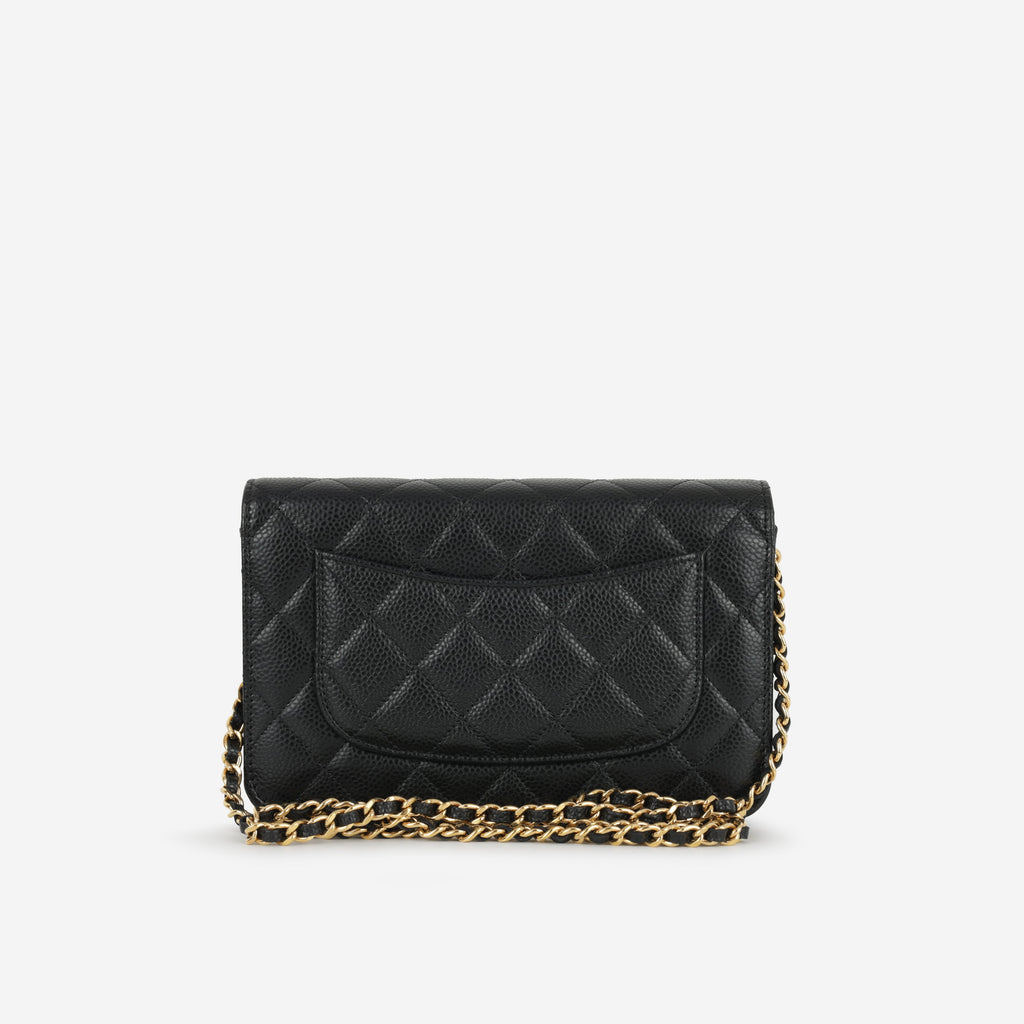 Chanel Classic Wallet on Chain
