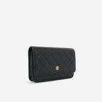 Chanel Classic Wallet on Chain