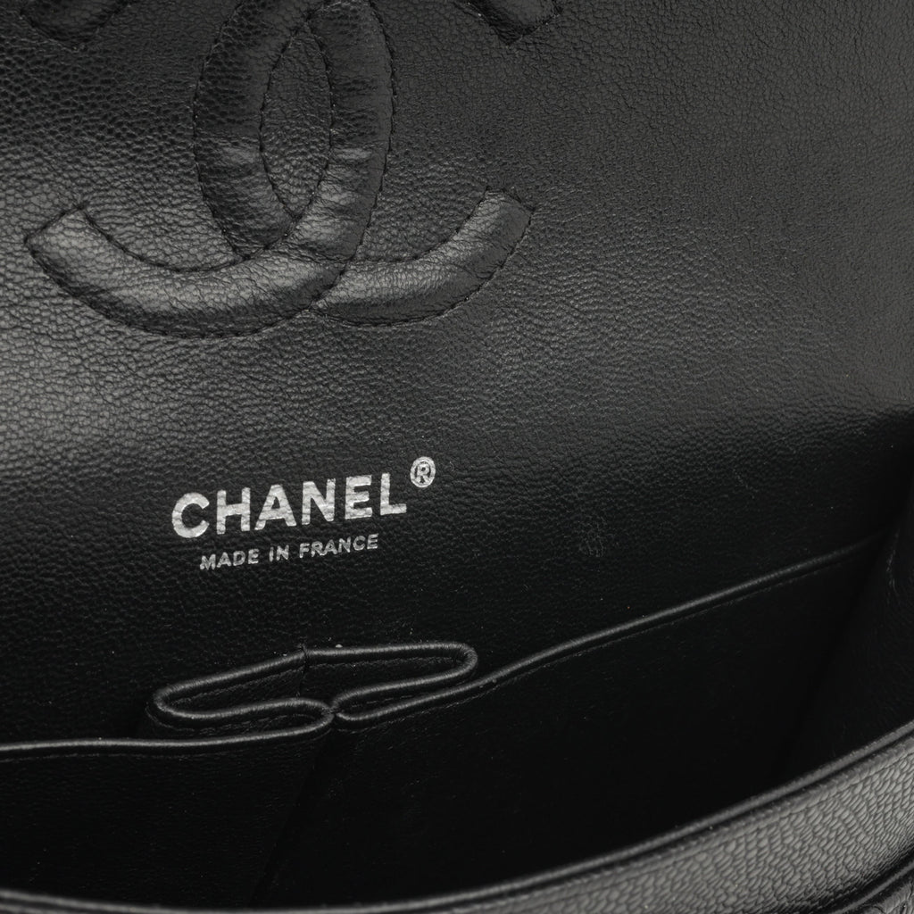 Chanel Medium Classic Flap - Black Caviar | Silver Hardware