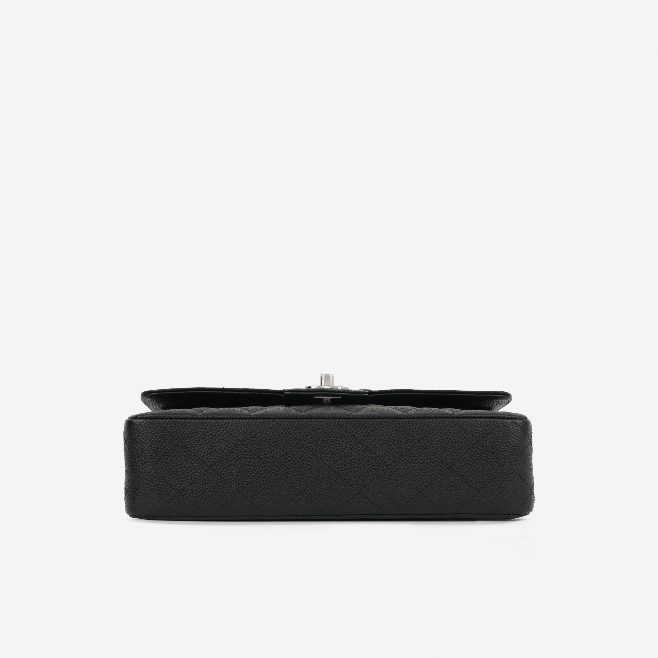 Chanel Medium Classic Flap - Black Caviar | Silver Hardware