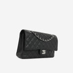 Chanel Medium Classic Flap - Black Caviar | Silver Hardware